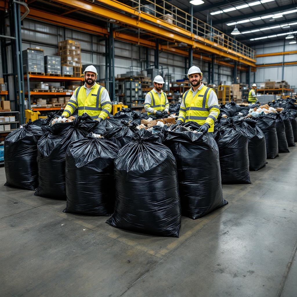 Bolsas Negras para Basura Grandes