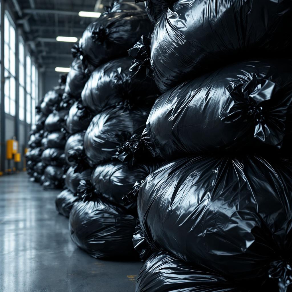 Bolsas Negras para Basura Grandes
