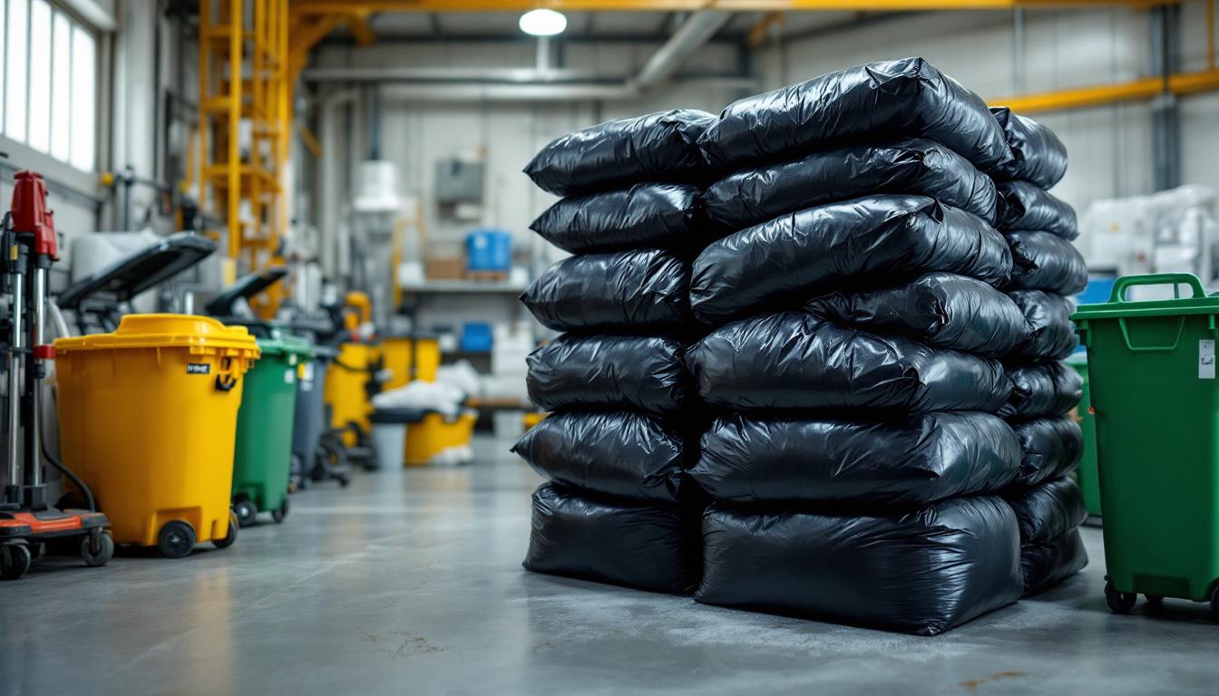 Bolsas Negras para Basura Grandes